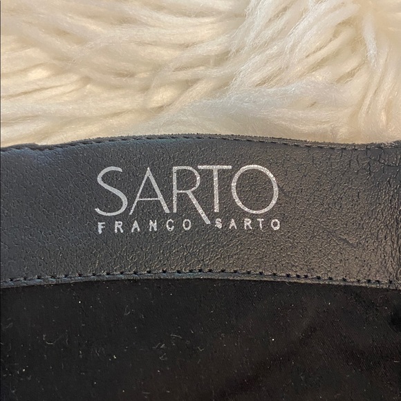 Franco Sarto Black Over the Knee Suede Boots size 7.5 BNWOT see all photos - Picture 9 of 16